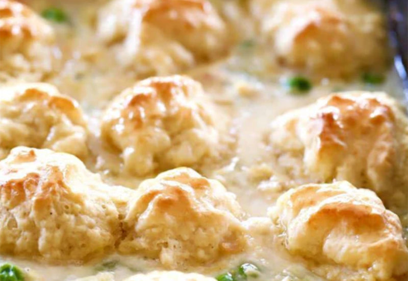 Chicken and Dumpling Casserole, Posh Style Recipe
