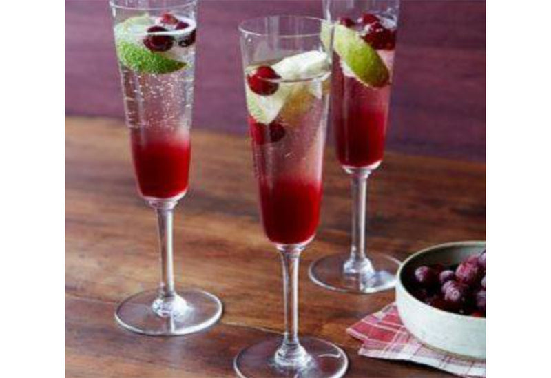 Cranberry Champagne Cocktail, Posh Style Recipe