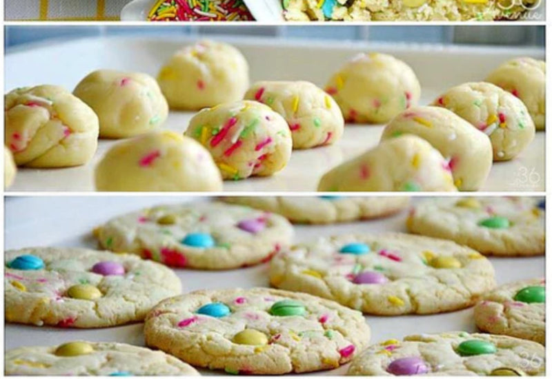 Funfetti Cake-Mix Cookies, Posh Style Recipe