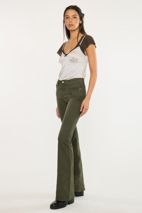 High Rise Flare Jeans
