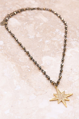 8 Point Star Necklace – POSH STYLE