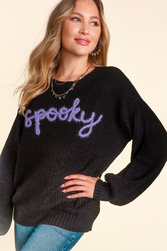 Spooky Knit Sweater