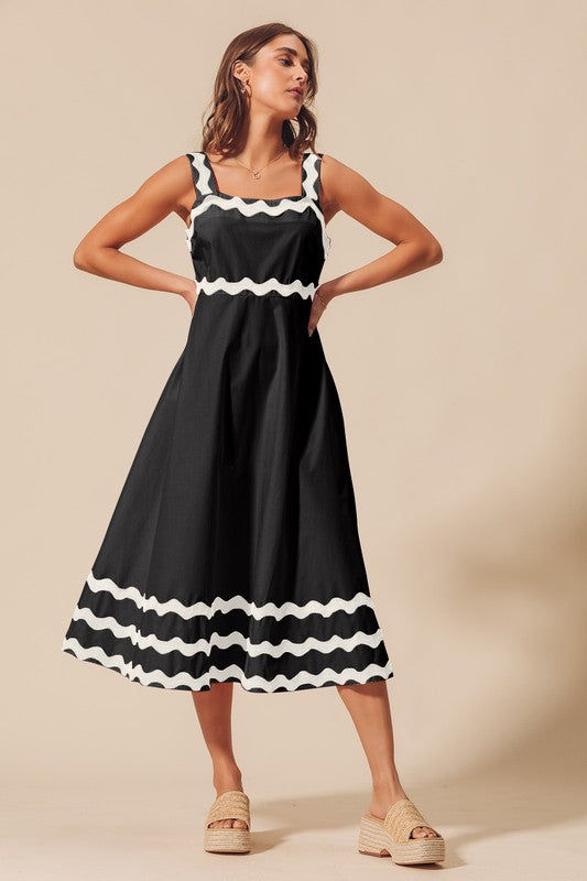 Scallop Ric Rac Dress