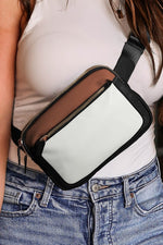 Colorblock Crossbody Shoulder Bag