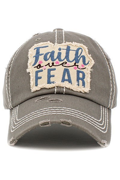 Faith Over Fear Hat