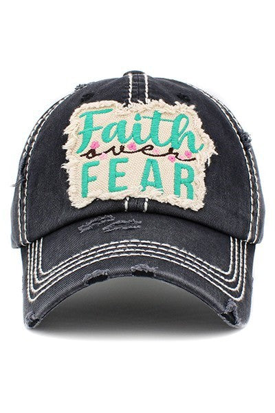 Faith Over Fear Hat