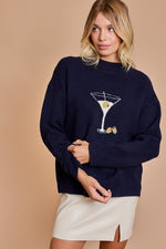 Martini Glass Sweater