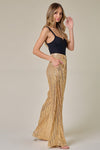 Wide Leg Sequin Pants