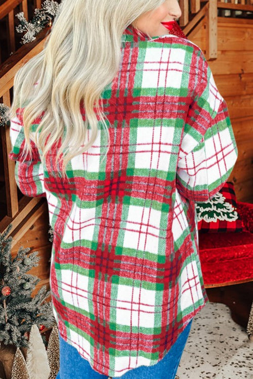 Christmas Plaid Shacket