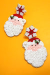 Santa Earrings