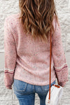 Multi Color Textured Sweater