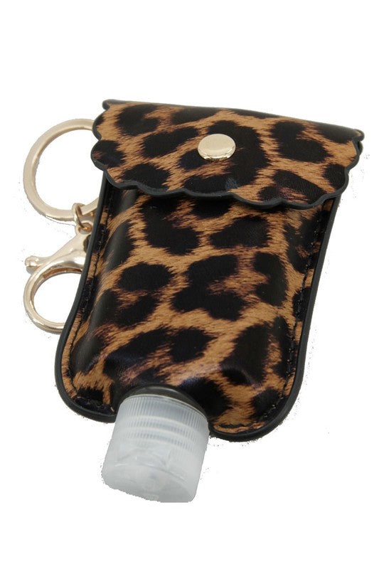 Hand Sanitizer Keychain (Leopard)