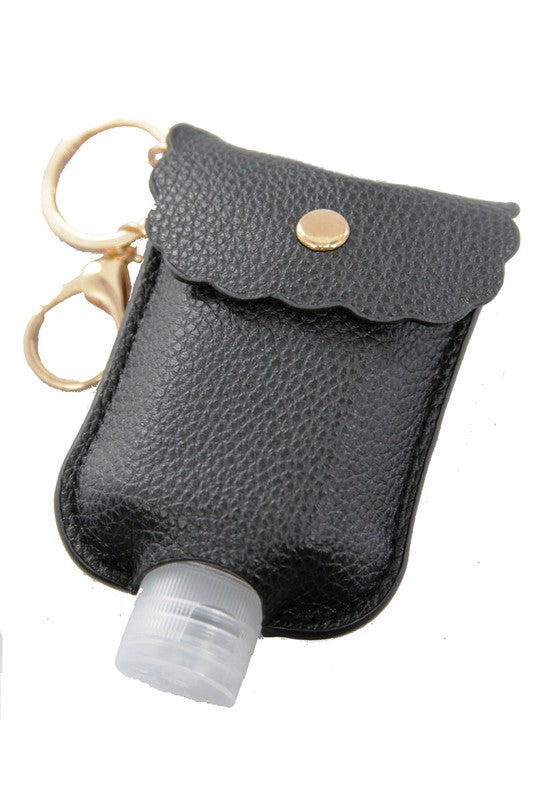 Hand Sanitizer Keychain (Black)