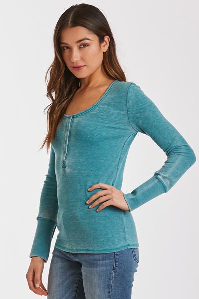 Kelly Burnout Thermal (Turquoise)