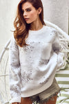 Snowflake Sweater (Ivory)