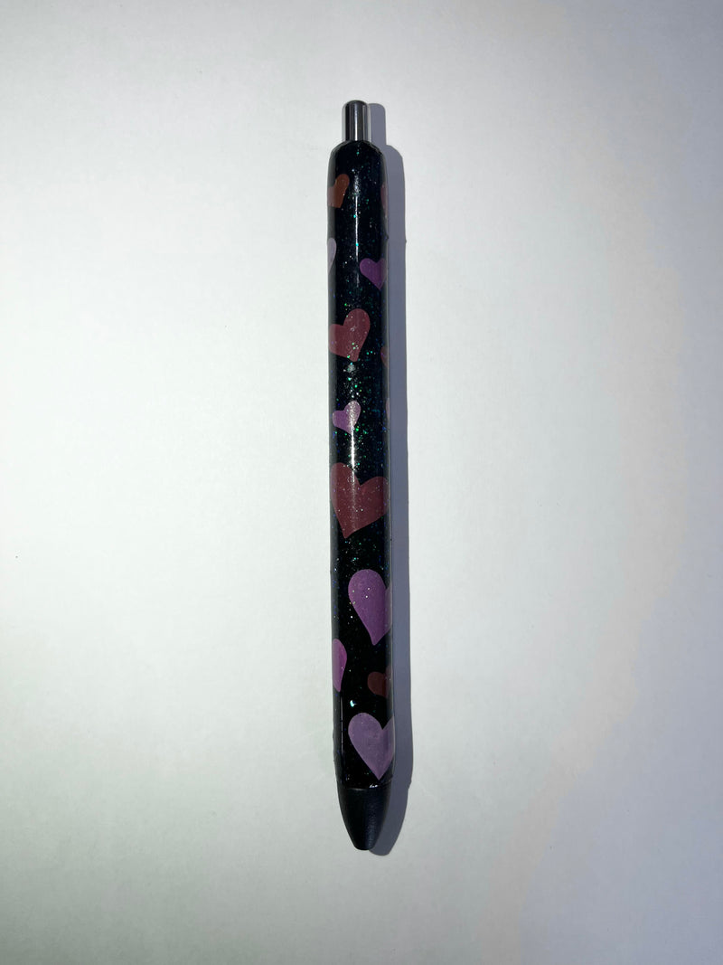 Epoxy Glitter Pen - I ❤️ YOU
