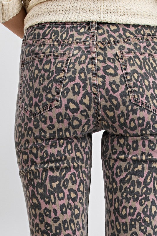 Leopard Print Skinny Jeans – POSH STYLE