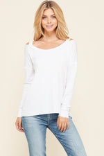 French Terry Top (White)