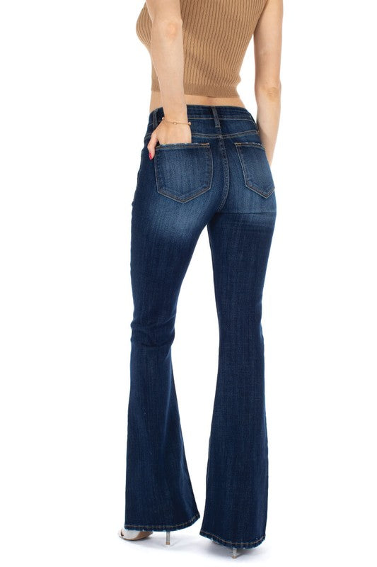Mid Rise Flare Jeans – POSH STYLE