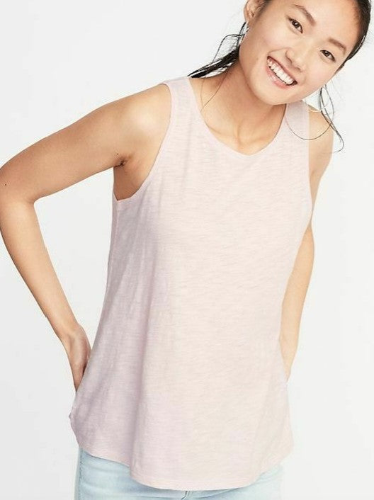 Relaxed Fit Tank (Pink)