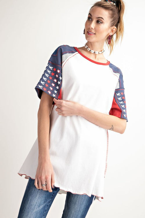 American Themed Top