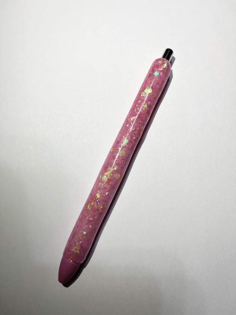 Epoxy Glitter Pen - Pink Glitter