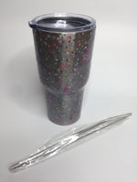 30 Ounce Tumbler (Hearts, Stars and Flowers)